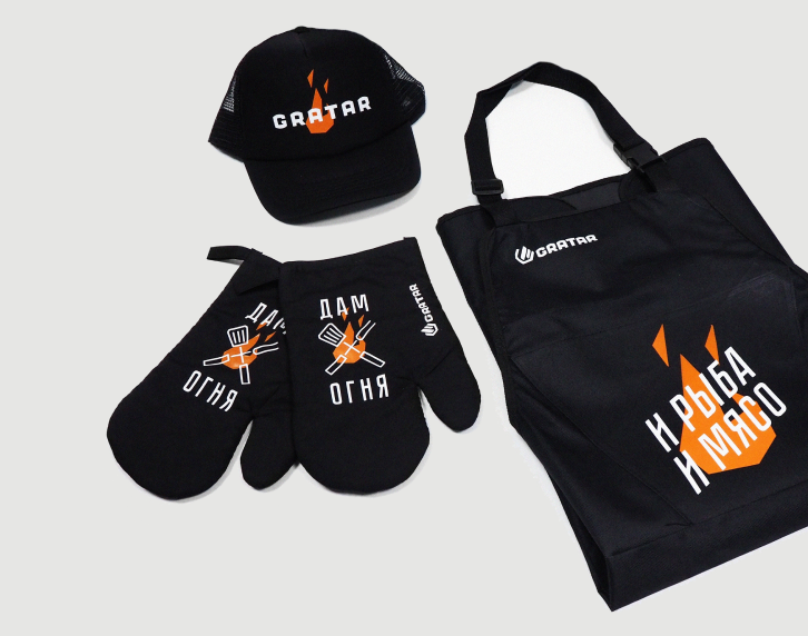 Кейс GRATAR — корпоративный мерч DTF