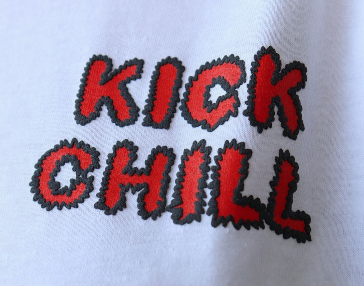 Кейс Kick Chill — шелкография и puff